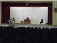 立候補演説